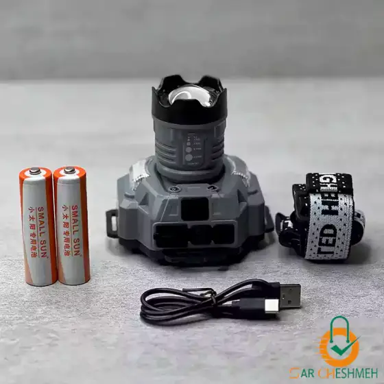 چراغ پیشانی سنسوردار اسمال سان مدل HX-915S