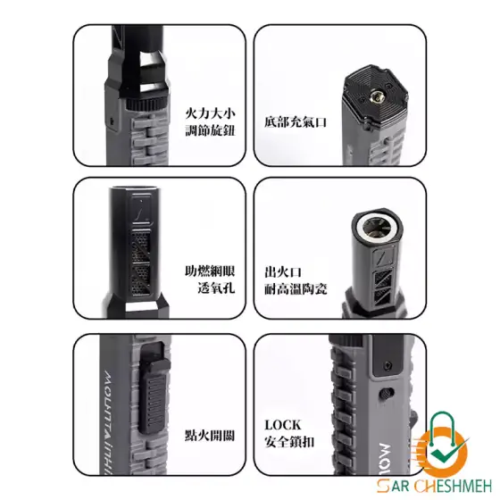 فندک گازی ماونتین هایکر مدل SZK1355