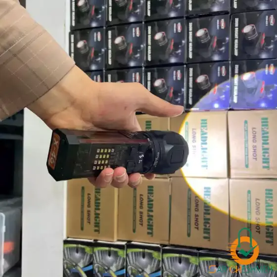 چراغ قوه شارژی خورشیدی اسمال سان مدل ZY-X46