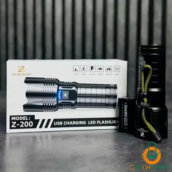 چراغ قوه شکاری زینگارو مدل Z-200