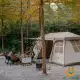 چادر اتوماتیک VILLAGE 17 نیچرهایک 4-8 نفره مدل CNH22ZP021 دارای دو اتاق
