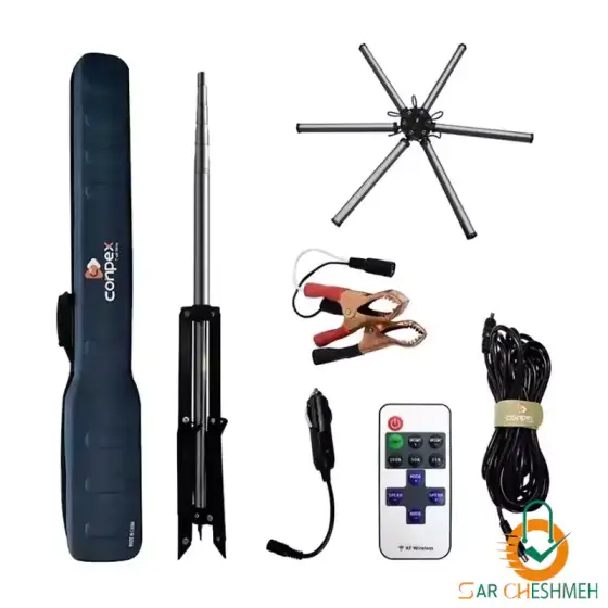 چراغ کمپینگ لنسری کانپکس مدل FR-26 COB RF