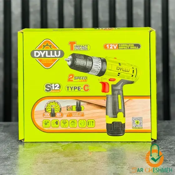 دریل پیچ گوشتی شارژی 12 ولت دایلو مدل DTCDS540