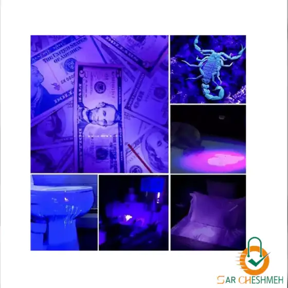 چراغ قوه یووی اسمال سان مدل ZY-111