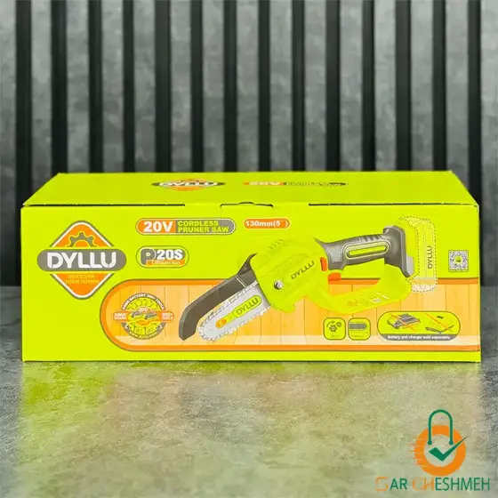 اره زنجیری شارژی باغبانی 20 ولت دایلو مدل DTCLP550
