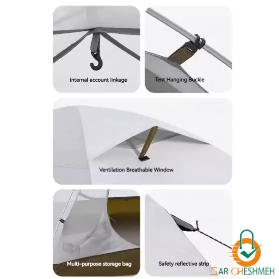 چادر کمپینگ 3 نفره نیچرهایک مدل CNK2300ZP024