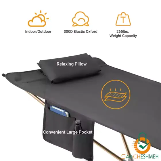 تخت تاشو کمپینگ کینگ کمپ مدل KC2140