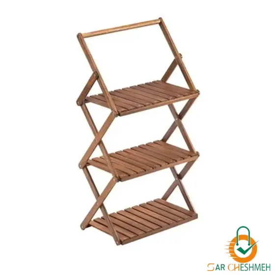 قفسه چوبی تاشو کمپینگ نیچرهایک مدل NH20JJ016