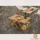 قفسه چوبی تاشو کمپینگ نیچرهایک مدل NH20JJ016