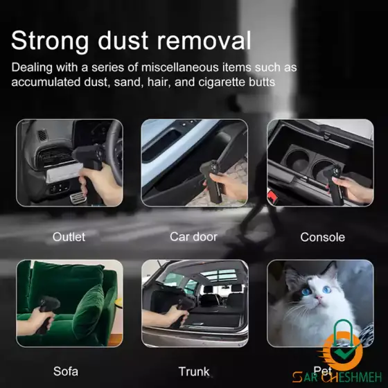 مینی جت فن شارژی 130 هزار دور در دقیقه کراس گان مدل X3 PRO