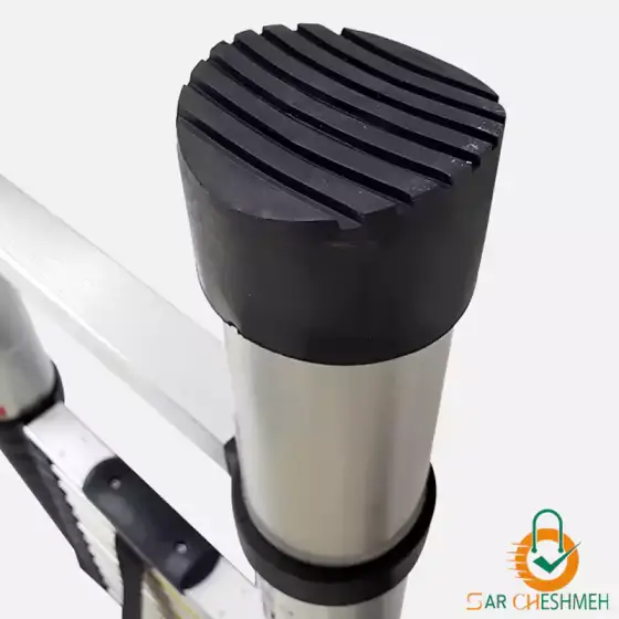 نردبان یک طرفه تلسکوپی آلومنیومی با ارتفاع 2.9 متر