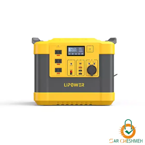 پاور استیشن قابل حمل 1000 وات LIPOWER مدل G1000L-S