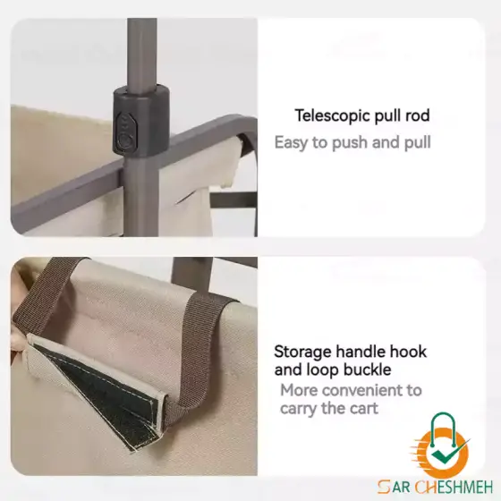 چرخ دستی تاشو نیچرهایک مدل NH19PJ001