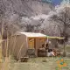 چادر بادی 4 نفره کمپینگ سایبان دار نیچرهایک مدل NH22ZP013