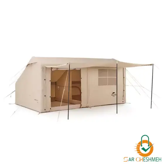 چادر بادی 4 نفره کمپینگ سایبان دار نیچرهایک مدل NH22ZP013
