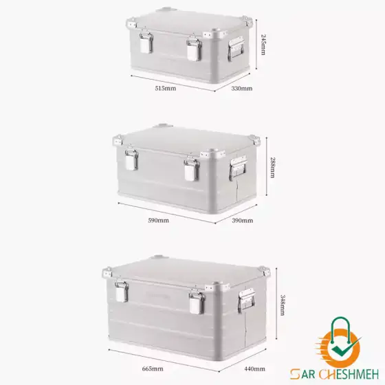 جعبه وسایل آلومینیومی نیچرهایک مدل NH20SJ034