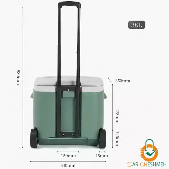 کول باکس چرخ دار نیچرهایک مدل NH20SJ021