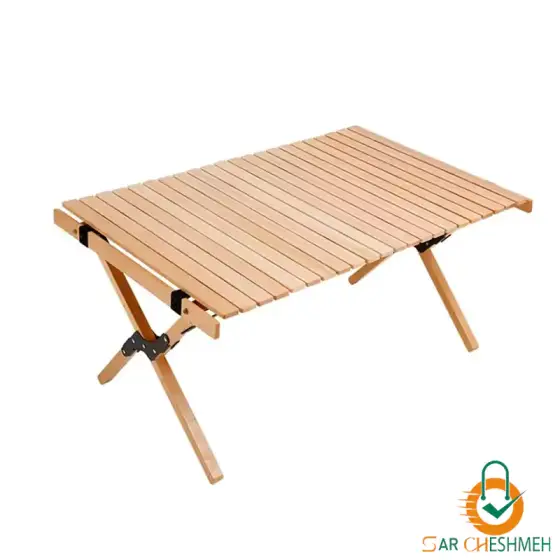 میز تاشو چوبی کمپینگ نیچرهایک مدل NH19JJ009
