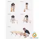 میز تاشو چوبی کمپینگ نیچرهایک مدل NH19JJ009
