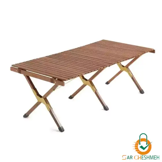 میز تاشو چوبی کمپینگ نیچرهایک مدل NH19JJ009