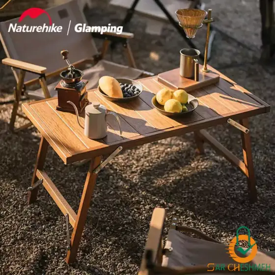 میز تاشو چوبی چندکاره نیچرهایک مدل NH20JJ037