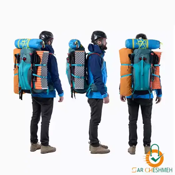 کوله‌پشتی کوهنوردی 5+55 لیتری نیچرهایک مدل NH16Y020-Q