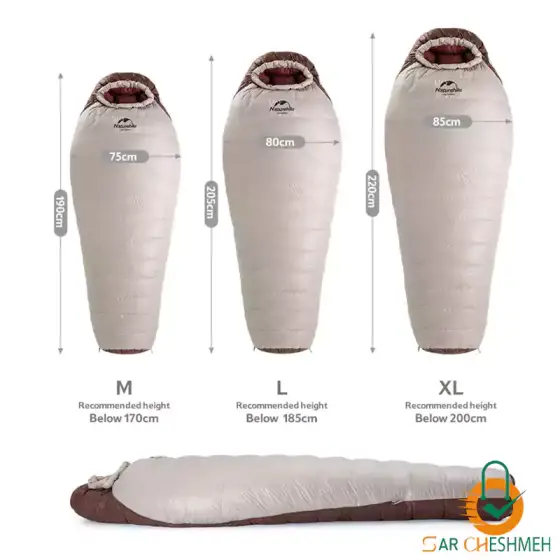 کیسه خواب یک نفره SnowBird -3 نیچرهایک مدل NH20YD001