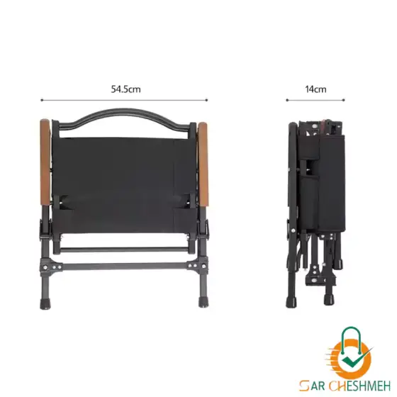 صندلی تاشو دسته‌دار نیچرهایک مدل CNK2350JJ015