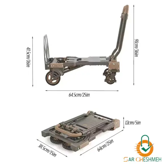 چرخ دستی تاشو کمپینگ نیچرهایک مدل CNH22JU024