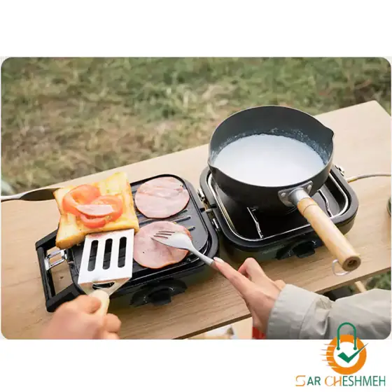 اجاق گاز کمپینگ تاشو دو شعله نیچرهایک مدل NH22RJ003
