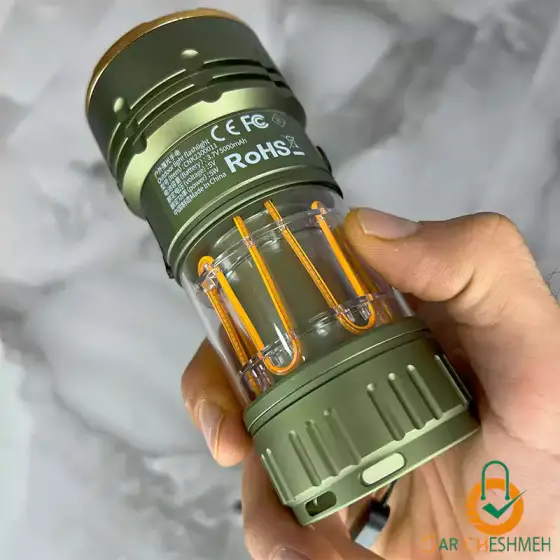 چراغ قوه بزرگ فانوس دار نیچرهایک مدل CNK2300011-L