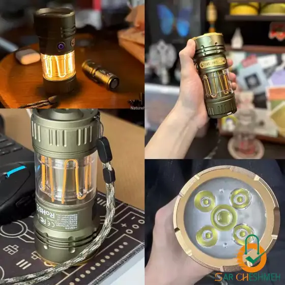 چراغ قوه بزرگ فانوس دار نیچرهایک مدل CNK2300011-L