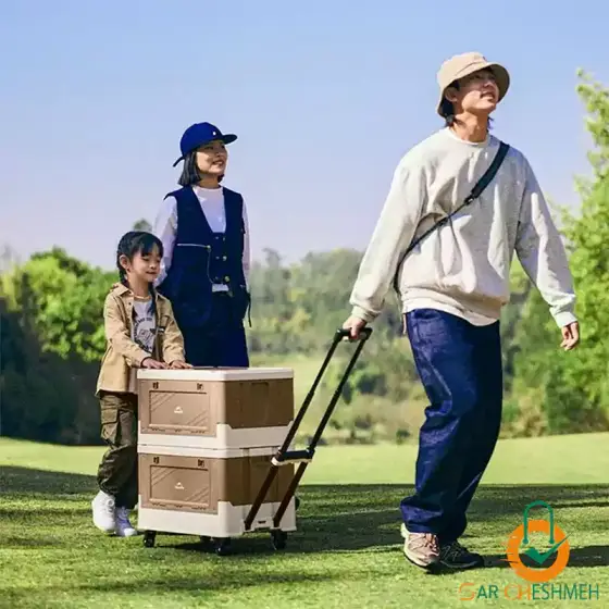 جعبه وسایل چرخ دار نیچرهایک مدل CNK2350XB012