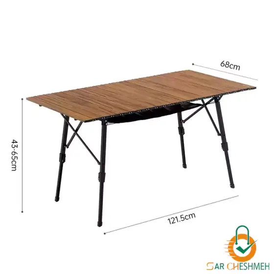 میز غذاخوری تاشو نیچرهایک مدل NH19Z003-D
