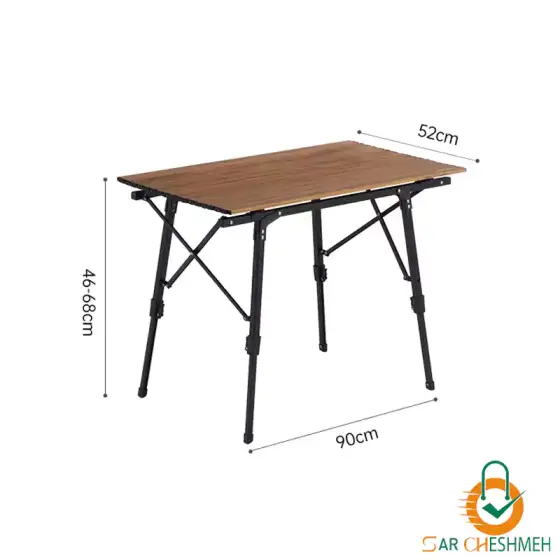 میز غذاخوری تاشو نیچرهایک مدل NH19Z003-D