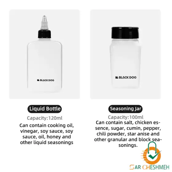 ست جا ادویه کمپینگ بلک داگ مدل CBD2450XB019