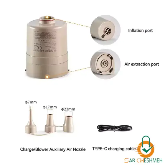 مبل بادی یک نفره قابل حمل کمپینگ نیچرهایک مدل CNK2300DZ020