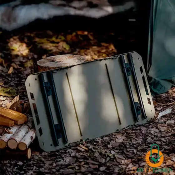 میز تاشو با پایه چراغ نیچرهایک مدل CNK2450JJ025