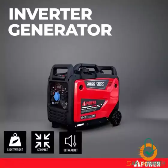 موتور برق سایلنت بنزینی 3500 وات آی پاور مدل SM3500Di