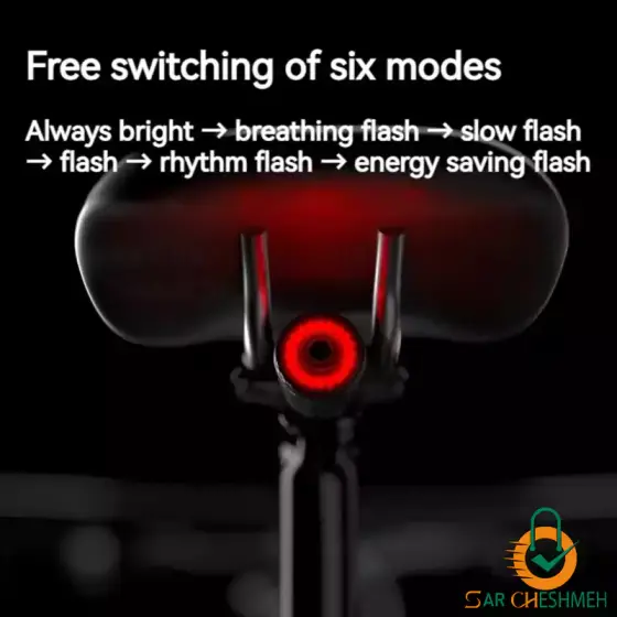 چراغ عقب دوچرخه بلک داگ مدل CBD2450ZM018