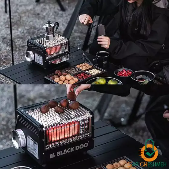 اجاق گاز چندمنظوره کارتریجی بلک داگ مدل CBD2450CF021