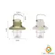 چراغ فانوسی شارژی نیچرهایک مدل CNH22DQ029
