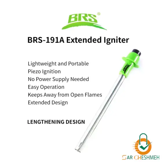 فندک جرقه زن بی آر اس (BRS) مدل BRS-191A