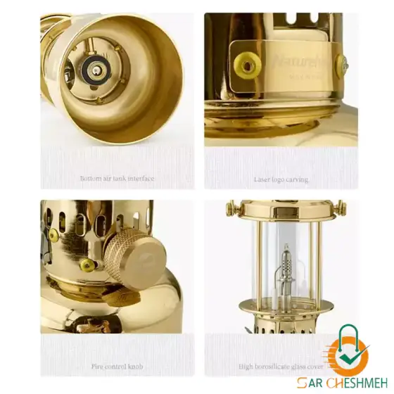 فانوس گازی کلاسیک رترو نیچرهایک مدل NH22ZM006