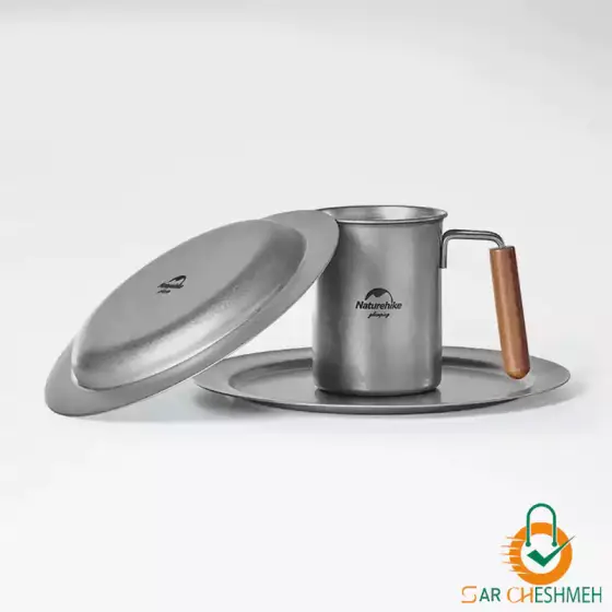 بشقاب استیل ضد زنگ نیچرهایک مدل NH21SJ001