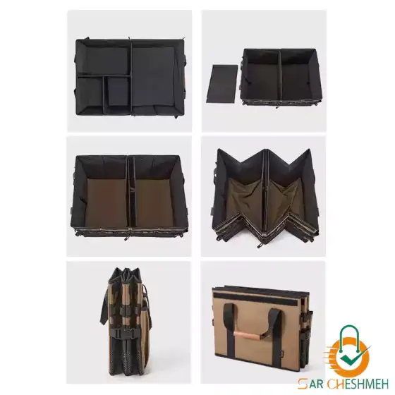جعبه نگهدارنده تاشو 60 لیتری نیچرهایک مدل NH21SNX04