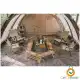 میز شش ضلعی چند لایه نیچرهایک مدل NH21JU004