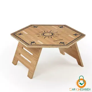 میز شش ضلعی چند لایه نیچرهایک مدل NH21JU004
