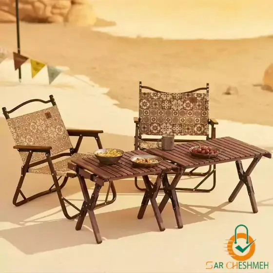 میز تاشو چوبی نیچرهایک مدل NH21JJ001