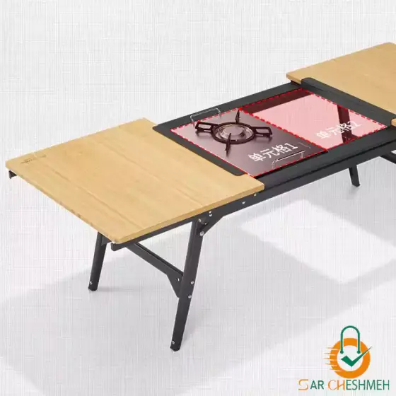 میز IGT با رویه چوبی بامبو نیچرهایک مدل NH22JU010